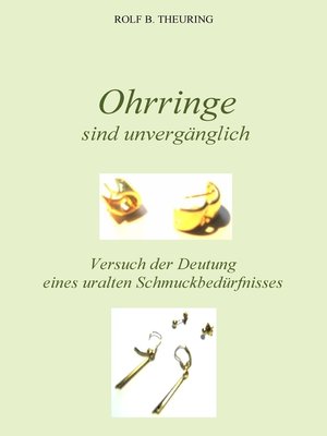 cover image of Ohrringe sind unvergänglich